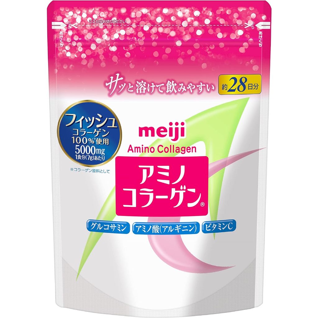 明治 Meiji 氨基膠原蛋白粉 標準版 28日份