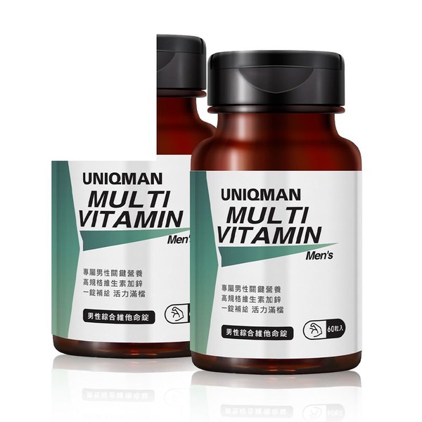 UNIQMAN 男性綜合維他命錠 60粒/瓶